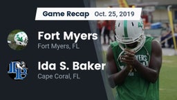 Recap: Fort Myers  vs. Ida S. Baker  2019