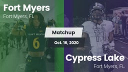 Matchup: Fort Myers vs. Cypress Lake  2020