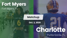 Matchup: Fort Myers vs. Charlotte  2020