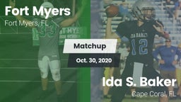 Matchup: Fort Myers vs. Ida S. Baker  2020