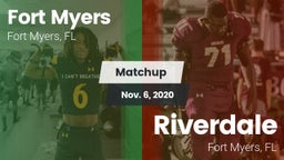 Matchup: Fort Myers vs. Riverdale  2020