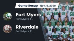 Recap: Fort Myers  vs. Riverdale  2020