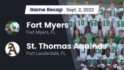 Recap: Fort Myers  vs. St. Thomas Aquinas  2022