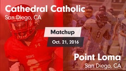 Matchup: Cathedral Catholic vs. Point Loma  2016