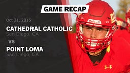 Recap: Cathedral Catholic  vs. Point Loma  2016