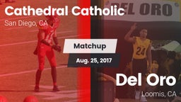 Matchup: Cathedral Catholic vs. Del Oro  2017