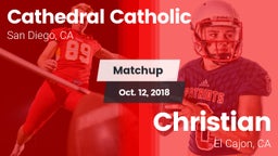 Matchup: Cathedral Catholic vs. Christian  2018