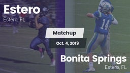 Matchup: Estero  vs. Bonita Springs  2019