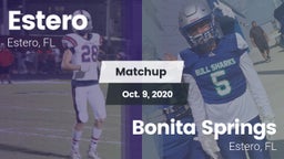 Matchup: Estero  vs. Bonita Springs  2020