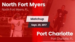 Matchup: North Fort Myers vs. Port Charlotte  2017