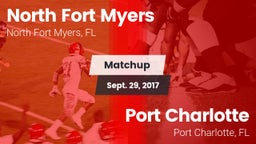Matchup: North Fort Myers vs. Port Charlotte  2017