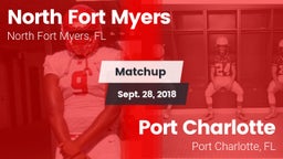 Matchup: North Fort Myers vs. Port Charlotte  2018