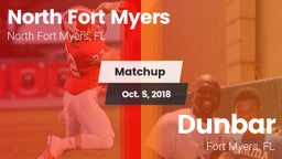 Matchup: North Fort Myers vs. Dunbar  2018