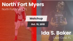 Matchup: North Fort Myers vs. Ida S. Baker  2018
