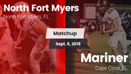 Matchup: North Fort Myers vs. Mariner  2019