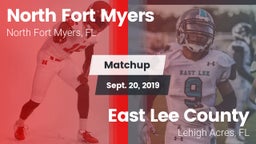 Matchup: North Fort Myers vs. East Lee County  2019