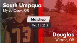 Matchup: South Umpqua High vs. Douglas  2016