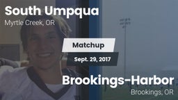 Matchup: South Umpqua High vs. Brookings-Harbor  2017