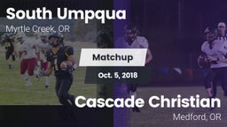 Matchup: South Umpqua High vs. Cascade Christian  2018