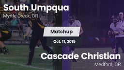 Matchup: South Umpqua High vs. Cascade Christian  2019