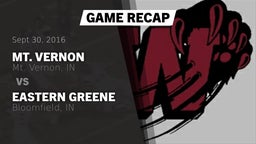 Recap: Mt. Vernon  vs. Eastern Greene  2016