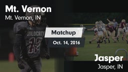 Matchup: Mt. Vernon High vs. Jasper  2016