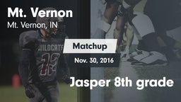 Matchup: Mt. Vernon High vs. Jasper 8th grade 2016