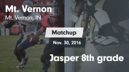 Matchup: Mt. Vernon High vs. Jasper 8th grade 2016