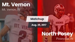 Matchup: Mt. Vernon High vs. North Posey  2017