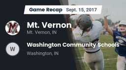 Recap: Mt. Vernon  vs. Washington Community Schools 2017