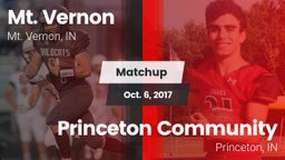 Matchup: Mt. Vernon High vs. Princeton Community  2017
