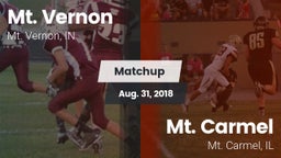 Matchup: Mt. Vernon High vs. Mt. Carmel  2018