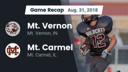 Recap: Mt. Vernon  vs. Mt. Carmel  2018