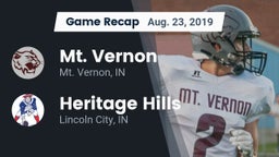 Recap: Mt. Vernon  vs. Heritage Hills  2019