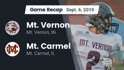 Recap: Mt. Vernon  vs. Mt. Carmel  2019