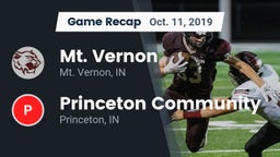 Recap: Mt. Vernon  vs. Princeton Community  2019