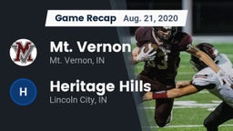 Recap: Mt. Vernon  vs. Heritage Hills  2020