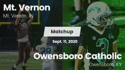 Matchup: Mt. Vernon High vs. Owensboro Catholic  2020