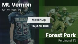 Matchup: Mt. Vernon High vs. Forest Park  2020