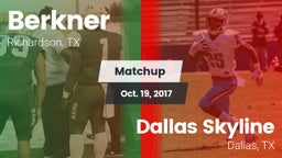 Matchup: Berkner  vs. Dallas Skyline  2017