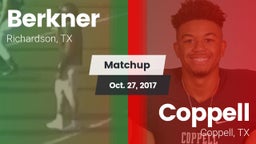 Matchup: Berkner  vs. Coppell  2017