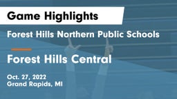 Forest Hills Northern Public Schools vs Forest Hills Central  Game Highlights - Oct. 27, 2022