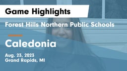 Forest Hills Northern Public Schools vs Caledonia  Game Highlights - Aug. 23, 2023