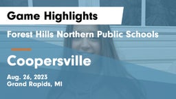 Forest Hills Northern Public Schools vs Coopersville  Game Highlights - Aug. 26, 2023