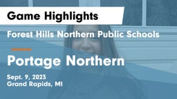 Forest Hills Northern Public Schools vs Portage Northern  Game Highlights - Sept. 9, 2023