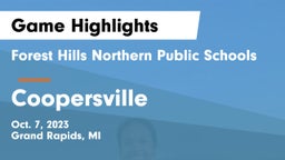 Forest Hills Northern Public Schools vs Coopersville  Game Highlights - Oct. 7, 2023