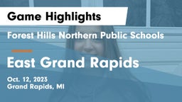 Forest Hills Northern Public Schools vs East Grand Rapids  Game Highlights - Oct. 12, 2023