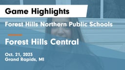 Forest Hills Northern Public Schools vs Forest Hills Central  Game Highlights - Oct. 21, 2023