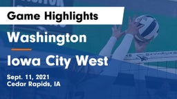 Washington  vs Iowa City West Game Highlights - Sept. 11, 2021