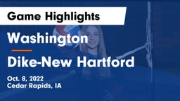 Washington  vs ****-New Hartford  Game Highlights - Oct. 8, 2022